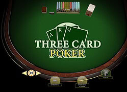 Three Card Poker Cazeus Casino Game